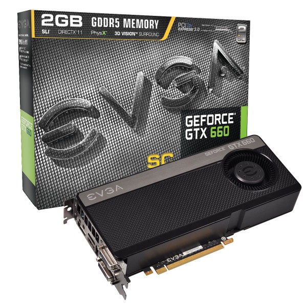 EVGA GeForce GTX660 SC 2GB